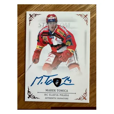 Legendary Cards Čelh Records 1994-2021 43 Marek Tomica 8/13 Auto