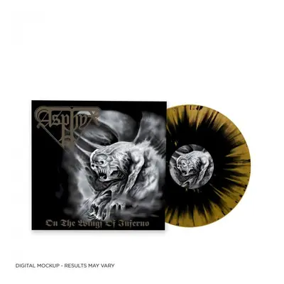 Lp Asphyx - On The Wings Of Inferno (GOLD Splatter) Nové Limited