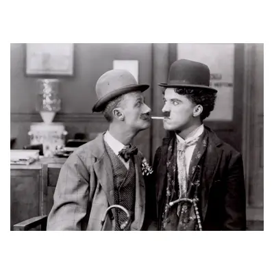 Foto obraz - Charlie Chaplin a Ben Turpin