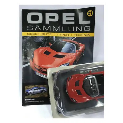 časopis Opel Sammlung Geschichte č.21 - Opel Speedster 2001 124