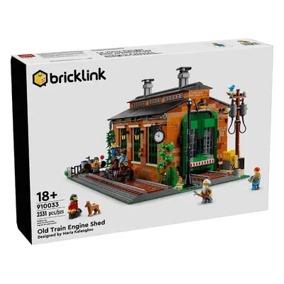 Lego Bricklink Designer Program 910033 Old Train Engine Shed