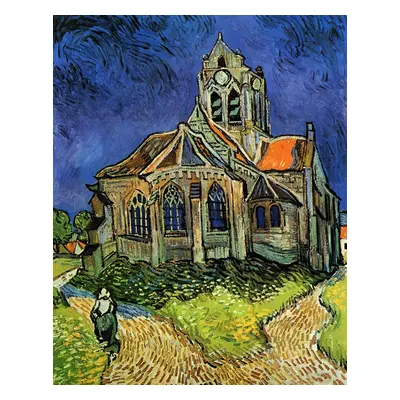 Reprodukce na plátně Vincent van Gogh Kostel V Auvers 60x40 Nový