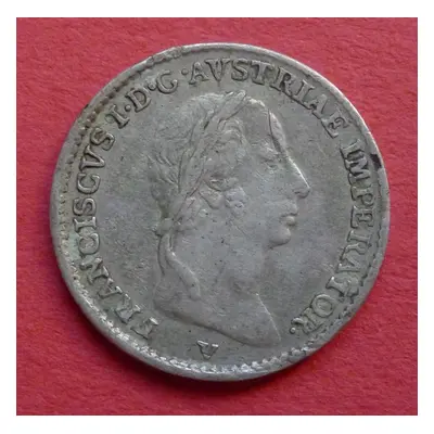 Stříbrná 1/4 Lira 1822 V František Ii.