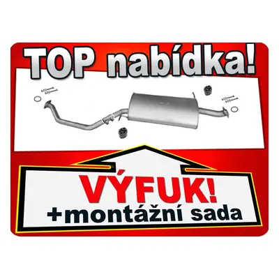 Výfuk Mazda Mpv 2.0Di 07.2002-02.2006 136HP 0A4