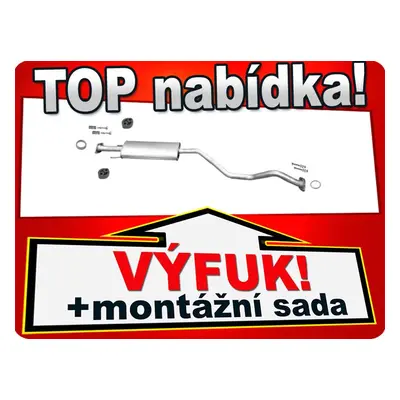 Výfuk Nissan Tiida 1.6 Bam