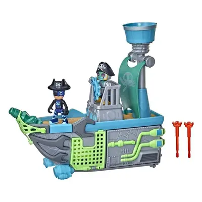 Hasbro Pj Masks Pyžamasky Pirátská loď herní set 2 figurky