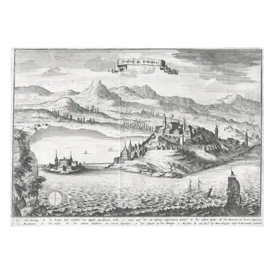 Nauplia (Nafplio) Merian mědiryt 1691