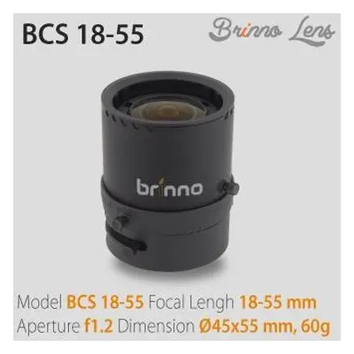 Brinno Bcs 18-55mm F1.2 Aspherical