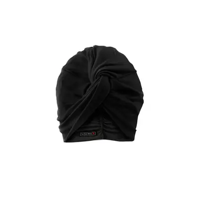 Černý elastický turban čepice Hand Made