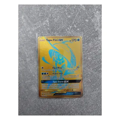 Pokémon Karta ze série Hidden Fates Full Art Gold Holo