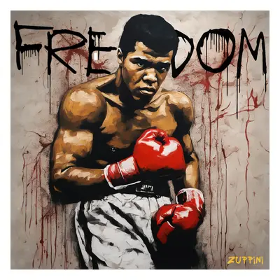 Foto obraz 90x90 cm Zuppini Muhammad Ali