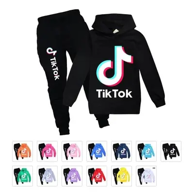 Tik Tok Tiktok - dětský set mikina a tepláky různé barvy a velikosti