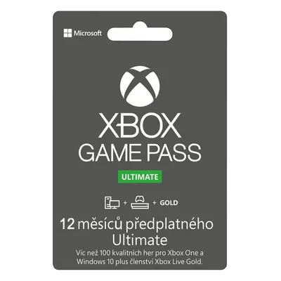 Xbox Game Pass Ultimate 12 měsíců