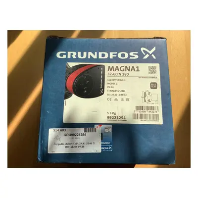 Grundfos MAGNA1 - oběhové čerpadlo 32-60 N 180 1x230V PN10