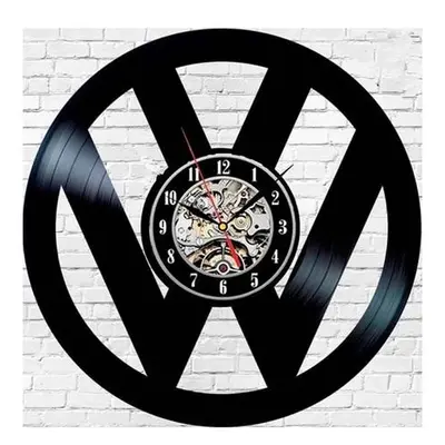 Volkswagen Vw - nástěnné hodiny vinyl