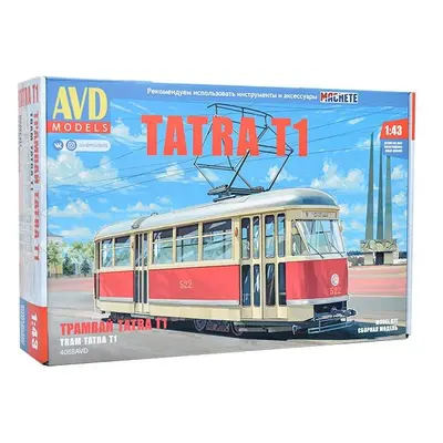 tramvaj Tatra T1 Avd stavebnice ne Kaden ne Abrex ne Škoda 143