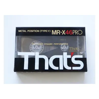 kazeta Thats Mr-x 46 Pro typ Iv 1997-88