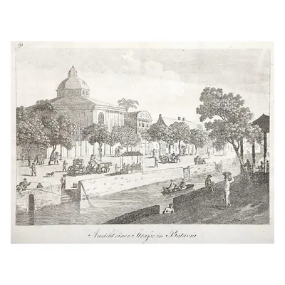 Jakarta Batavia mědiryt (1810)