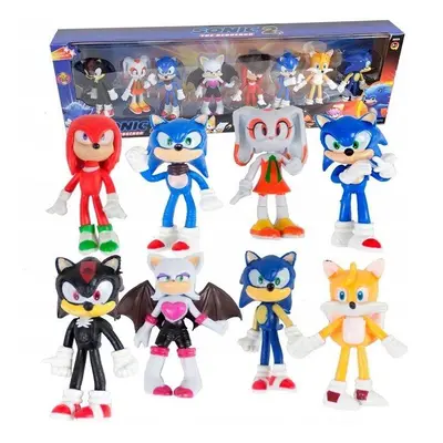 Sonic Figurky - Super Sada 8 ks figurek - (K134293)