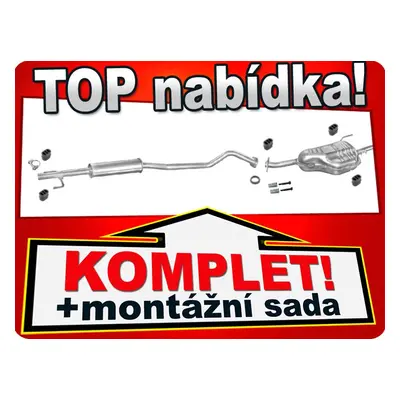 Výfuk Opel Astra G 1.4 16V 1.6 8V Kombi 1998-2003 746