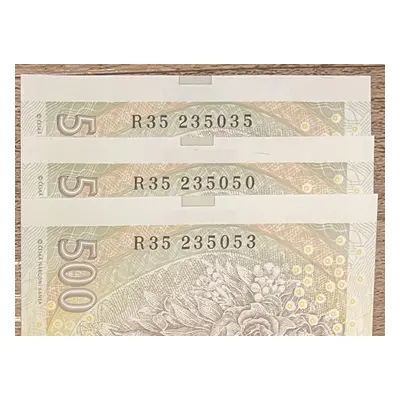 Speciální čísla R35 2 35035 35050 a 35053 500 Kč 2009 Unc bez vrypu