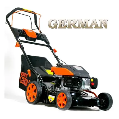 Benzínová sekačka s pojezdem German 4HP 40cm koš