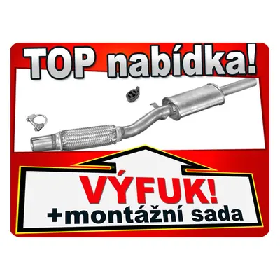 Výfuk Fiat Cinquecento 1.1 Sporting 10.1994-1998 Npt