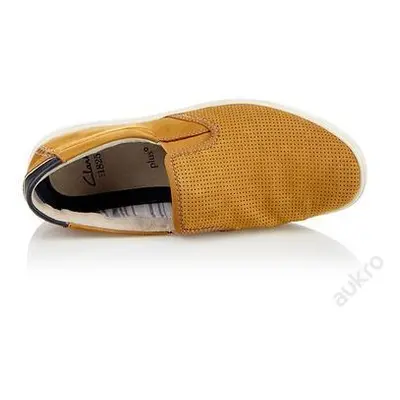 Celokožené Clarks Slip-on Newood velikost Eur 43.