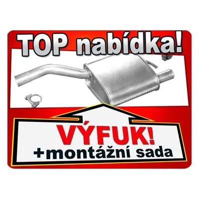 Výfuk Ford Focus 1.6 16V 1998-2004 Cdj