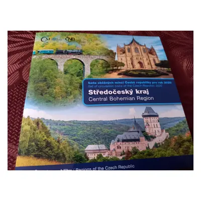 Sada oběžných mincí Středočeský kraj Standart rok 2020