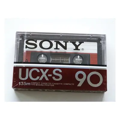 kazeta Sony Ucx-s 90 typ Ii 1982