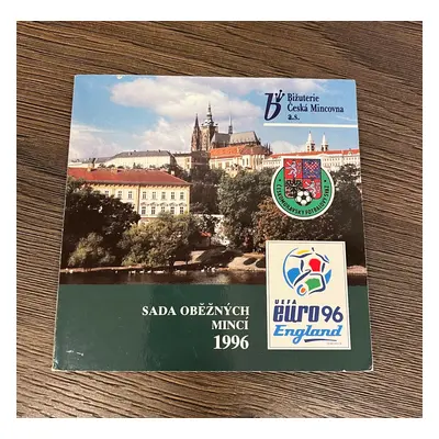 Sada oběžných mincí Čr 1996 | Euro 1996