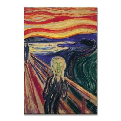 Reprodukce Obraz E. Munch Vřískot 120x80 Nový