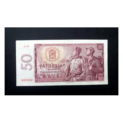 50 korun 1964 vzacna serie K 08 nadherny stav