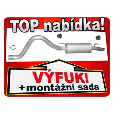 Výfuk Toyota Land Cruiser 100 4.2 Td 1998-2007 Lmj