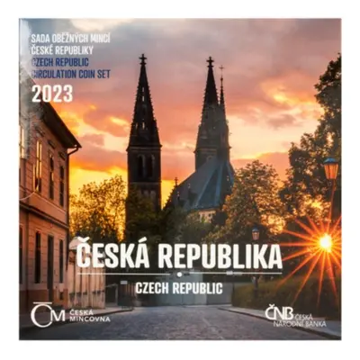 Sada oběžných mincí 2023 Česká republika stand