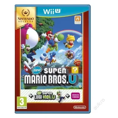 Wii U Super Mario Bros Game New Super Luigi No