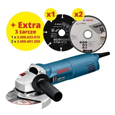 Bosch Angle Grinder 125mm 1400W Gws 1400 Shield 2608623013 Akce