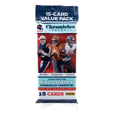 2021 Panini Chronicles Football 15-Card Jumbo Value 12-Pack