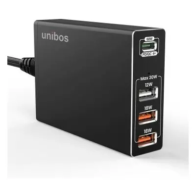 Unibos 4 Port 90W QC4 Super Charger