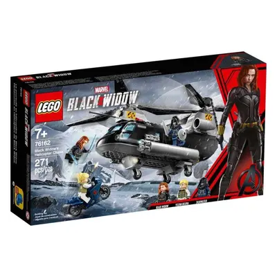 Nerozbalené Lego Super Heroes 76162 Černá vdova a honička ve vrtulníku