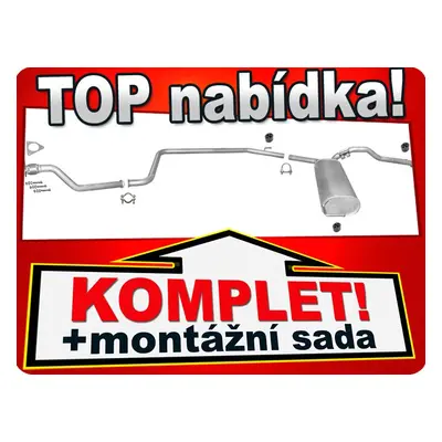 Výfuk Opel Vivaro 2.0 Cdti Swb od 08.2006 bez Dpf - F06A