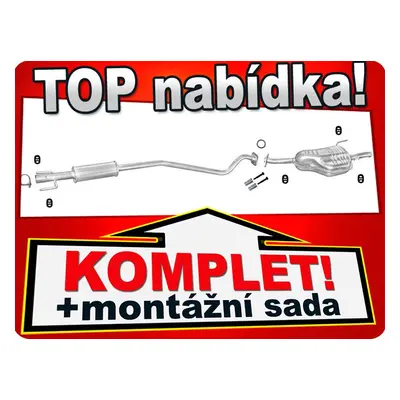 Výfuk Opel Astra G 1.7 Dtl Dti Kombi Caravan 1998-2004 091