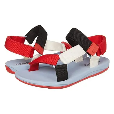 Nové Camper Men&apos;s Match Open Toe Sandals Red/white Eur 42