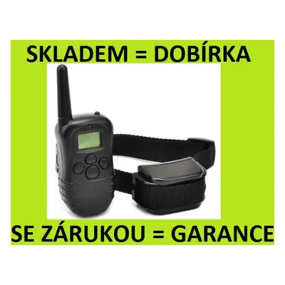 Skladem/záruka Lcd Elektronický Výcvikový Obojek