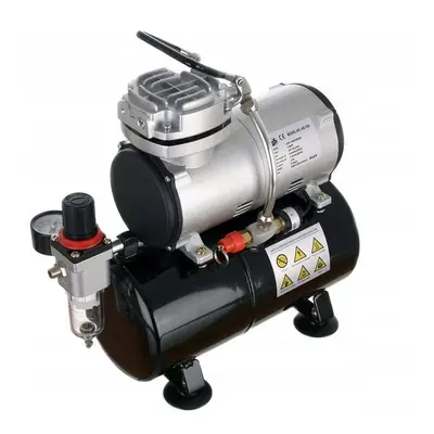 Kompresor Airbrush 3L pro Lakování Malovaní 1/6 Hp 125W Ce