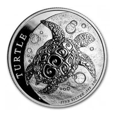 Stříbrná mince 1 Oz Turtle 2019