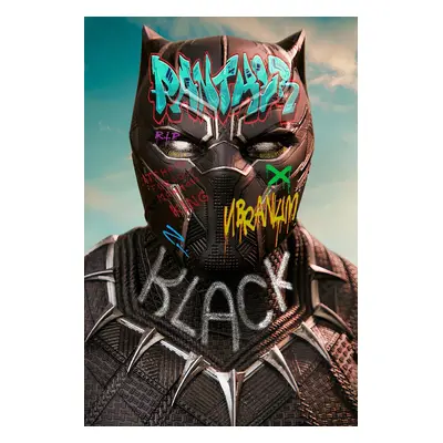 Foto obraz 90x60 cm Zuppini Black Panther Puma Dior Nike Adidas