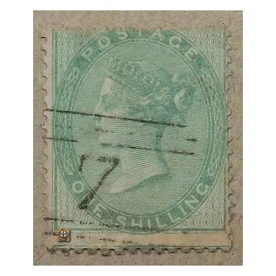 1856 Velká Británie Mi.15 y 1Sh /o