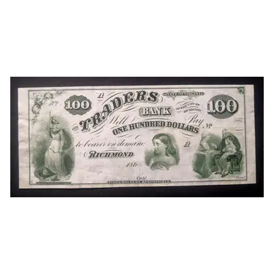 100 dollars 1861